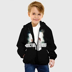 Куртка с капюшоном детская Doctor Who, цвет: 3D-черный — фото 2