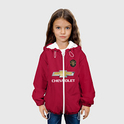 Куртка с капюшоном детская Lingard Manchester United, цвет: 3D-белый — фото 2