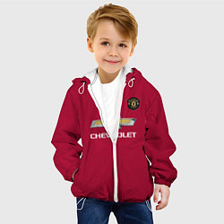 Куртка с капюшоном детская Lingard Manchester United, цвет: 3D-белый — фото 2