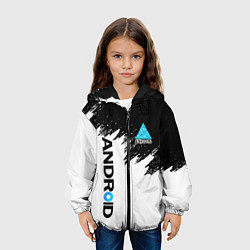 Куртка с капюшоном детская DETROIT BECOME HUMAN, цвет: 3D-черный — фото 2