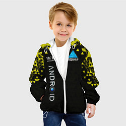 Куртка с капюшоном детская DETROIT: BECOME HUMAN, цвет: 3D-белый — фото 2