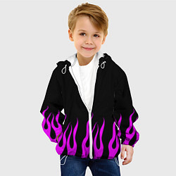 Куртка с капюшоном детская Billie eilish, цвет: 3D-белый — фото 2