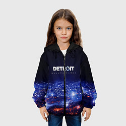 Куртка с капюшоном детская DETROIT:BECOME HUMAN, цвет: 3D-черный — фото 2