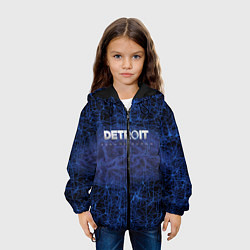 Куртка с капюшоном детская DETROIT:BECOME HUMAN, цвет: 3D-черный — фото 2