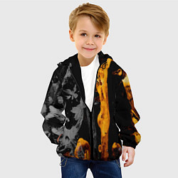 Куртка с капюшоном детская Black Gold, цвет: 3D-черный — фото 2