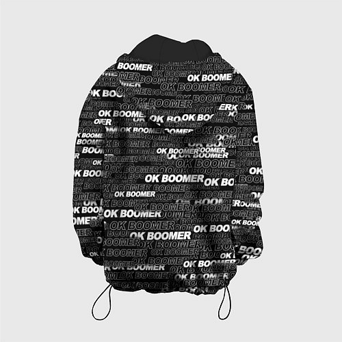 Детская куртка OK BOOMER / 3D-Черный – фото 2
