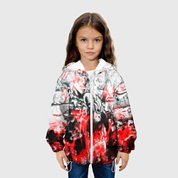 Куртка с капюшоном детская One-Punch Man Collage, цвет: 3D-белый — фото 2