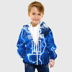 Куртка с капюшоном детская LINDEMANN STORM, цвет: 3D-белый — фото 2