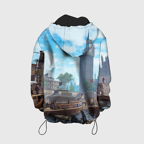 Детская куртка Assasin's creed / 3D-Черный – фото 2