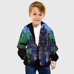 Куртка с капюшоном детская TERRARIA, цвет: 3D-черный — фото 2