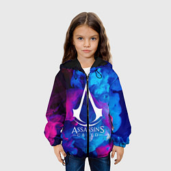 Куртка с капюшоном детская ASSASSINS CREED, цвет: 3D-черный — фото 2