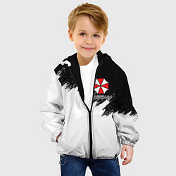 Куртка с капюшоном детская UMBRELLA CORP, цвет: 3D-черный — фото 2