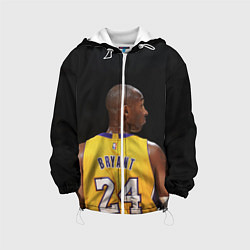 Куртка с капюшоном детская Kobe Bryant, цвет: 3D-белый