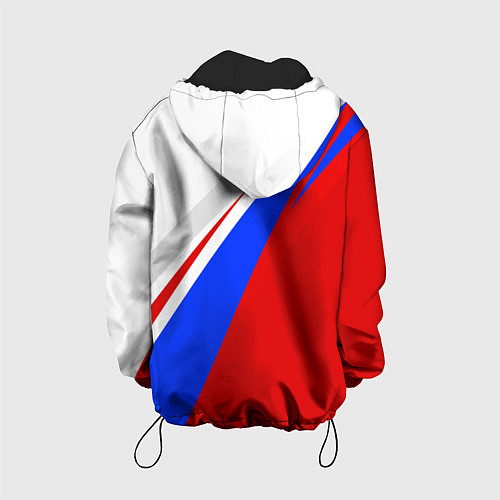 Детская куртка Россия / 3D-Черный – фото 2