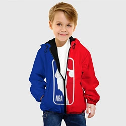 Куртка с капюшоном детская NBA Kobe Bryant, цвет: 3D-черный — фото 2