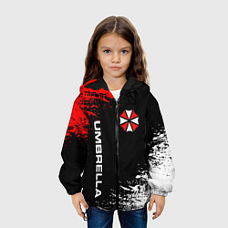 Куртка с капюшоном детская UMBRELLA CORPORATION, цвет: 3D-черный — фото 2