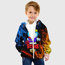 Куртка с капюшоном детская BRAWL STARS MRP, цвет: 3D-белый — фото 2