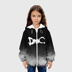 Куртка с капюшоном детская DEVIL MAY CRY DMC, цвет: 3D-белый — фото 2