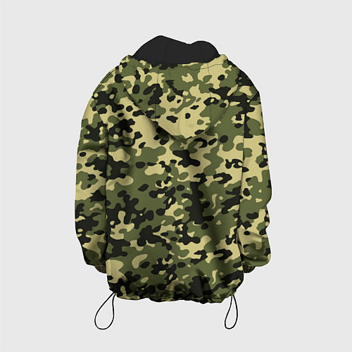 Детская куртка Войска связи / 3D-Черный – фото 2