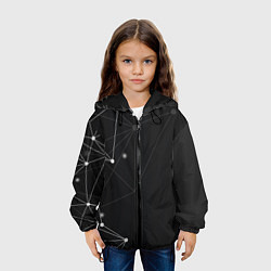 Куртка с капюшоном детская Si-fi art, цвет: 3D-черный — фото 2