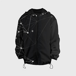 Куртка с капюшоном детская Si-fi art, цвет: 3D-черный