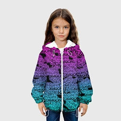 Куртка с капюшоном детская Imagine Dragons, цвет: 3D-белый — фото 2