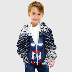 Куртка с капюшоном детская CountryHumans, цвет: 3D-белый — фото 2