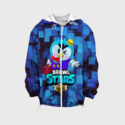 Куртка с капюшоном детская BRAWL STARS MRP, цвет: 3D-белый