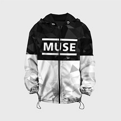 Куртка с капюшоном детская Muse, цвет: 3D-черный