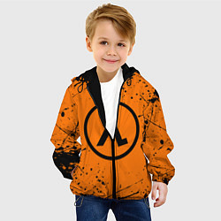 Куртка с капюшоном детская HALF-LIFE, цвет: 3D-черный — фото 2