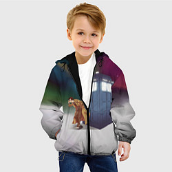 Куртка с капюшоном детская THE DOCTOR, цвет: 3D-черный — фото 2