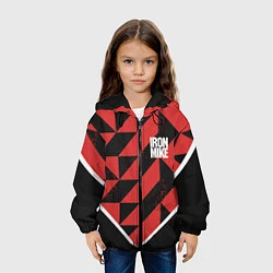 Куртка с капюшоном детская Iron Mike, цвет: 3D-черный — фото 2