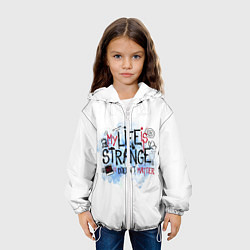 Куртка с капюшоном детская LIFE IS STRANGE, цвет: 3D-белый — фото 2