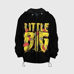 Куртка с капюшоном детская Little Big, цвет: 3D-черный