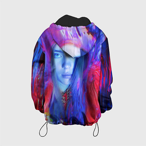 Детская куртка Billie Paint Colors / 3D-Черный – фото 2