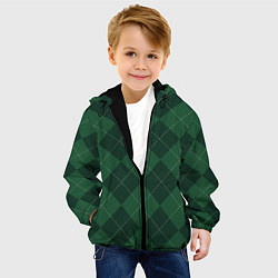 Куртка с капюшоном детская ДЕНЬ СВЯТОГО ПАТРИКА, цвет: 3D-черный — фото 2