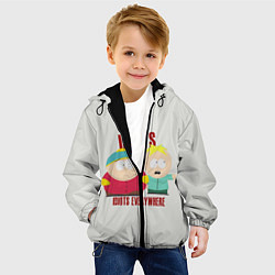 Куртка с капюшоном детская South Park, цвет: 3D-черный — фото 2