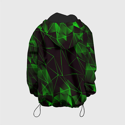 Детская куртка GREEN STRIPES / 3D-Черный – фото 2