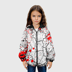 Куртка с капюшоном детская КРОВАВЫЙ ГРАНЖ, цвет: 3D-черный — фото 2