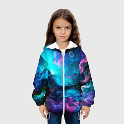 Куртка с капюшоном детская Fantasy, цвет: 3D-белый — фото 2