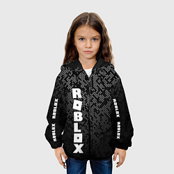 Куртка с капюшоном детская RobloxOko, цвет: 3D-черный — фото 2