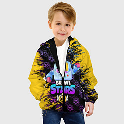 Куртка с капюшоном детская BRAWL STARS SPROUT, цвет: 3D-черный — фото 2