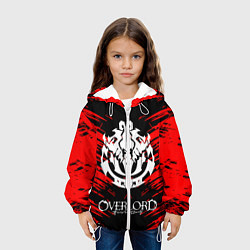 Куртка с капюшоном детская Overlord, цвет: 3D-белый — фото 2