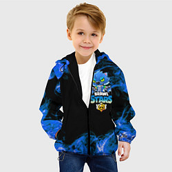 Куртка с капюшоном детская Leon Wolf, цвет: 3D-черный — фото 2