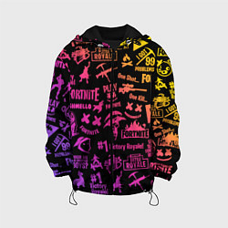 Куртка с капюшоном детская FORTNITE PARTY EVENT, цвет: 3D-черный