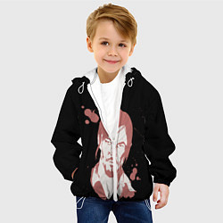 Куртка с капюшоном детская Ходячие Мертвецы, цвет: 3D-белый — фото 2