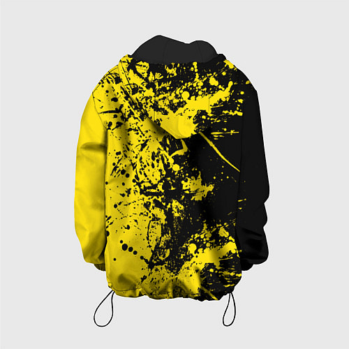 Детская куртка Ночное солнце / 3D-Черный – фото 2