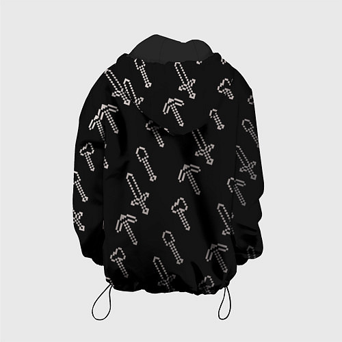 Детская куртка MINERCRAFT / 3D-Черный – фото 2