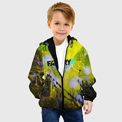 Куртка с капюшоном детская FARCRY4, цвет: 3D-черный — фото 2