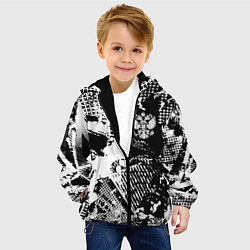 Куртка с капюшоном детская Россия, цвет: 3D-черный — фото 2